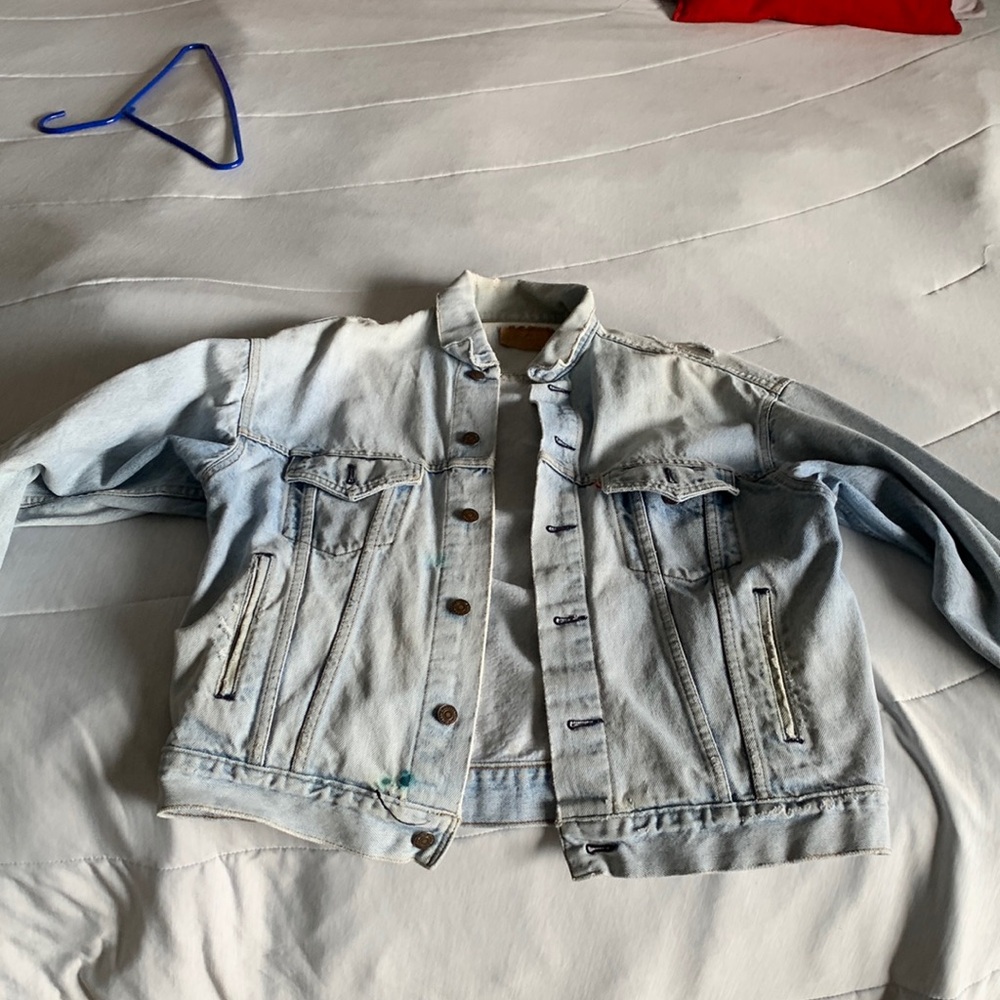 Old vintage Levi jean jacket circa 80’s